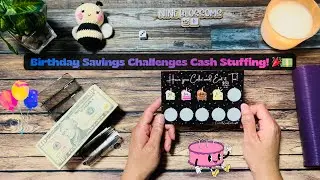 It&rsquo;s My Birthday! 🎉 Savings Challenges Cash Stuffing My Birthday Money 