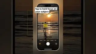 How To Take Perfect Sunset iPhone Silhouette Photos  #iphonevideo #iphonephotography #iphone