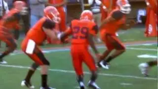 Slow Motion Hit and Tackle Causing Ground Fumble Rule