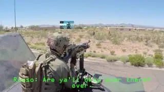 American Milsim Operation  Copperhead Part 3  Humvee Gunner Polarstar M240 Bravo