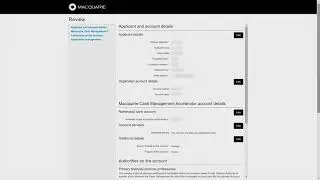 Macquarie Cash Management Accelerator account opening