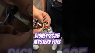 Open Disney 2025 Mystery Pins with me #disneyland #disney #pins #mystery #exclusive #fyp