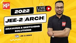 JEE Paper 2 Drawing and Sketching Solutions | JEE 2 2022 Solutions by KP Classes