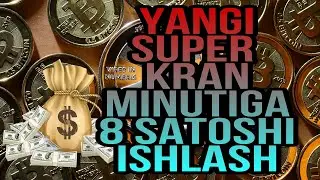 YANGI BMOBA BITCOIN KRAN MINUTIGA 8 SATOSHI ISLASH