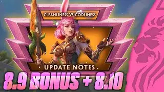 SMITE 8.9 BONUS AND 8.10 UPDATE REVIEW