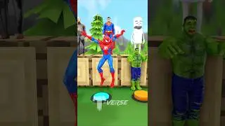 Play Music Marble sprunki in Scary teacher 3D Spider-man vs Hulk