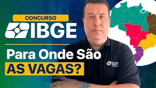 CONCURSO IBGE TEMPOR&Aacute;RIOS 2025: LOTA&Ccedil;&Atilde;O DAS VAGAS ❌