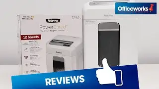 Fellowes 12MS Micro-cut Shredder Overview