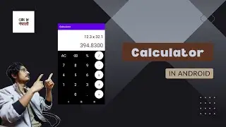 Create a CALCULATOR in Android || Code in Nepali 🇳🇵