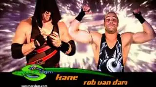 WWE SummerSlam 2003 Match Card Rob Van Dam Vs Kane