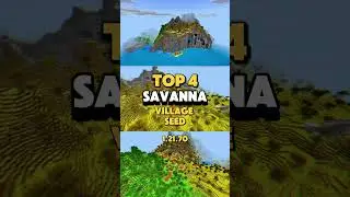 🔥 Best Savanna Village Seed For Minecraft 1.21 Bedrock And PE | Seed Minecraft 1.21.70