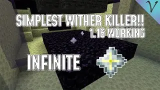 SIMPLEST WITHER KILLER IN BEDROCK EDITION 1.16 Wither Rose farm in Description