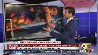 Australia factory fire