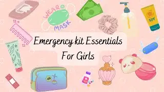 Emergency Survival kit With Names // for School and College Girls // @Ramasrisfashioncraze7368