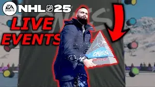 LIVE EVENTS CHECKOUT IN NHL 25 EASHL