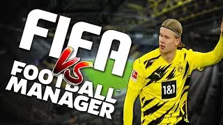 FIFA vs Football Manager - Erling Haaland
