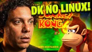 Donkey Kong Nintendo 64 no linux 01a no linux game play com penajaca jackfruit pezinho