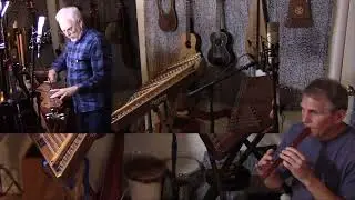 Tom Abernethy and Tim Seaman: 'I Saw 3 Ships' on hammered & mountain dulcimer, tabor pipe,& bodhran