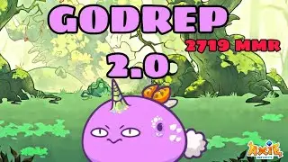 RANK 1 GODREP 2.0 PLAYS WITH SCALY SPEAR META | AXIE INFINITY CLASSIC