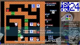 Concorso MSXDEV 2024 Commentato CON ARAUBI E RETRO ABUELO dal suo canale di Juanje Juega.