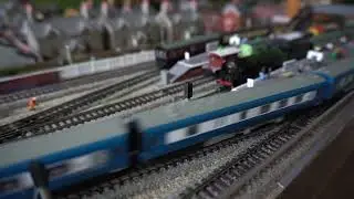 Midland Pullman, going around the Snowdrop line