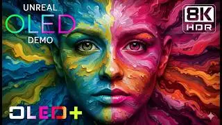 VIBRANT DREAMS &ndash; Nature&rsquo;s Palette in 8K HDR | OLED Color Test #HDR #8KHDR #NatureArt #Visuals