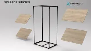 Displays for Wine and Spirits by cnsdisplays.com