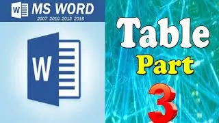 How to make graphically table in MS-Word