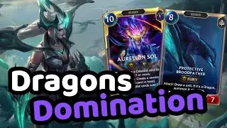 Dragons Beat Thralls! Shyvana Asol J4 Deck | Legends of Runeterra