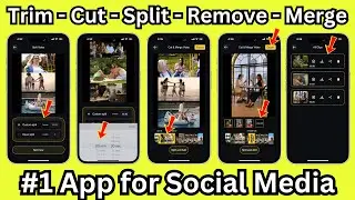 How to Trim/Cut/Split/Remove/Merge Videos on iPhone (All iOS & iPhone, iPad)