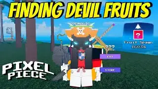 Searching Devil Fruits with DF Notifier in Pixel Piece |#pixelpiece #roblox #onepiecegames