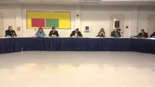 Sayreville BOE meeting 2016-01-05