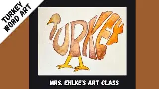 Turkey Word Art