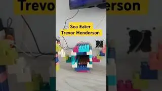 Sea Eater Trevor Henderson #buildingblocks #lego #trevorhenderson #shorts #shortvideo