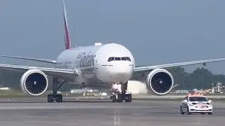 Emirates first flight to Montreal