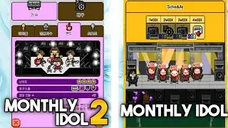 Monthly Idol 2  😳REVIEW 😳 (New Monthly Idol game) | Monthly Idol