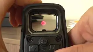 Коліматорний приціл EoTech 552.A65  - несправності та особливості
