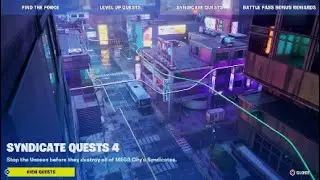 Syndicate Quests Part 4 Complete Walkthrough Fortnite