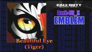 Black Ops 2 Emblem - Beautiful Eye (Tiger)