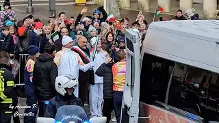 La staffetta della fiamma olimpica ha fatto tappa a Valdobbiadene (Treviso) - 25 gennaio 2026