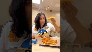 Domino's Margarita Cheese Burst Pizza review #foodreview #food #shorts #dominos #cheeseburst