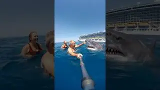 Shark Surprised Them!