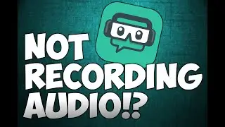 STREAMLABS OBS TUTORIAL : NO AUDIO ON RECORDINGS  [2019 FIX]