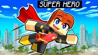 He Became A Super Hero! - (Minecraft Movie)