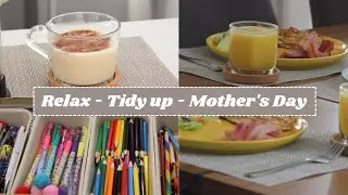 Relax - Tidy Up- Mother's Day ☕👪| Kid's Desk Organization