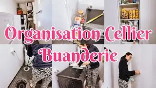 Avant/Apr&egrave;s: Je R&eacute;organise mon Cellier et ma Buanderie ✨️🏠🧼🌸