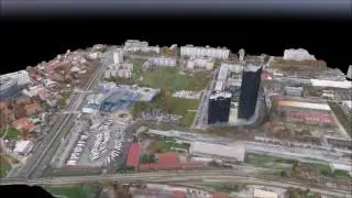 GEO OMEGA - 3D model urbane sredine - VMD Strojarska, Zagreb