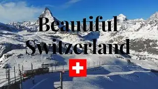 Beautiful Swiss Alps Scenery - Relaxing Background Music