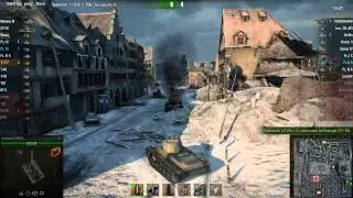 7 фрагов на Т-127 (Воин)