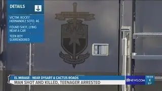 Man shot and killed in El Mirage, teen arrested